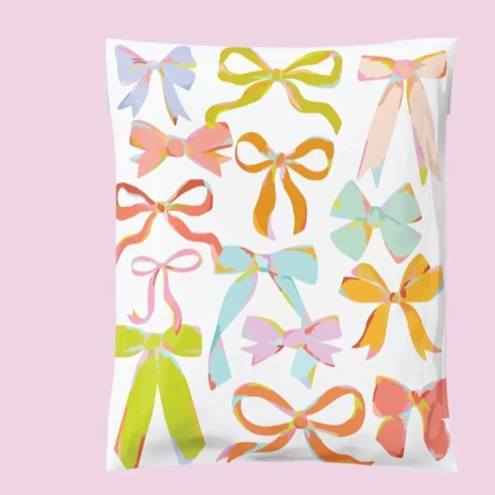 Poly Mailers mixed sizes  30 poly mailers and 30 stickers